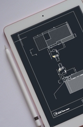 Auto Cad Zeichnung Webseite