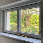 Ausstellstange und Anwerfer Messing