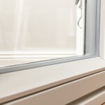 Außenliegende Glasleiste